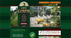 Desktop Screenshot of citygardensapts.com.au